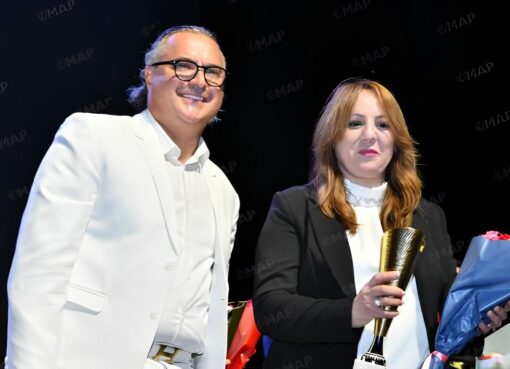 حفل تكريم نساء مغربيات رائدات على خشبة المسرح الوطني محمد الخامس بالرباط.