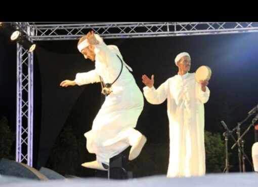 رقصة الأفعى الأمازيغية خلال مهرجان محلي في تارودانت