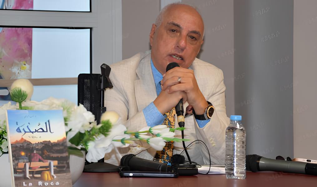 رواية الصخرة, نور الدين الرياحي, أدب مغربي معاصر, طنجة ثقافة, روايات عربية فلسفية