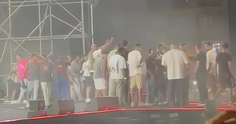 حادث حفل محمد رمضان