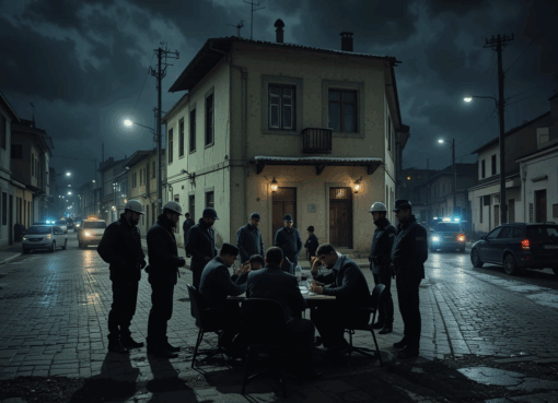 مشهد تمثيلي يوثق عملية الاستخبارات المغربية بتطوان التي أنهت نشاط منظمة "إلى الأمام" السرية في الثمانينات.