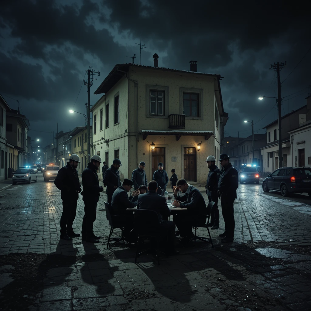 مشهد تمثيلي يوثق عملية الاستخبارات المغربية بتطوان التي أنهت نشاط منظمة "إلى الأمام" السرية في الثمانينات.