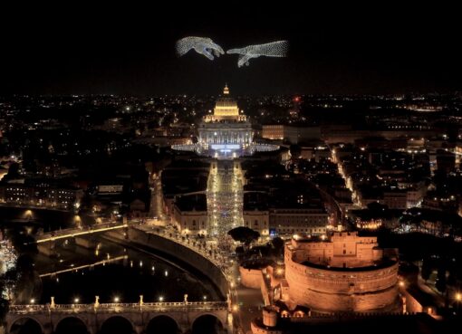 عرض الطائرات المسيّرة في الفاتيكان