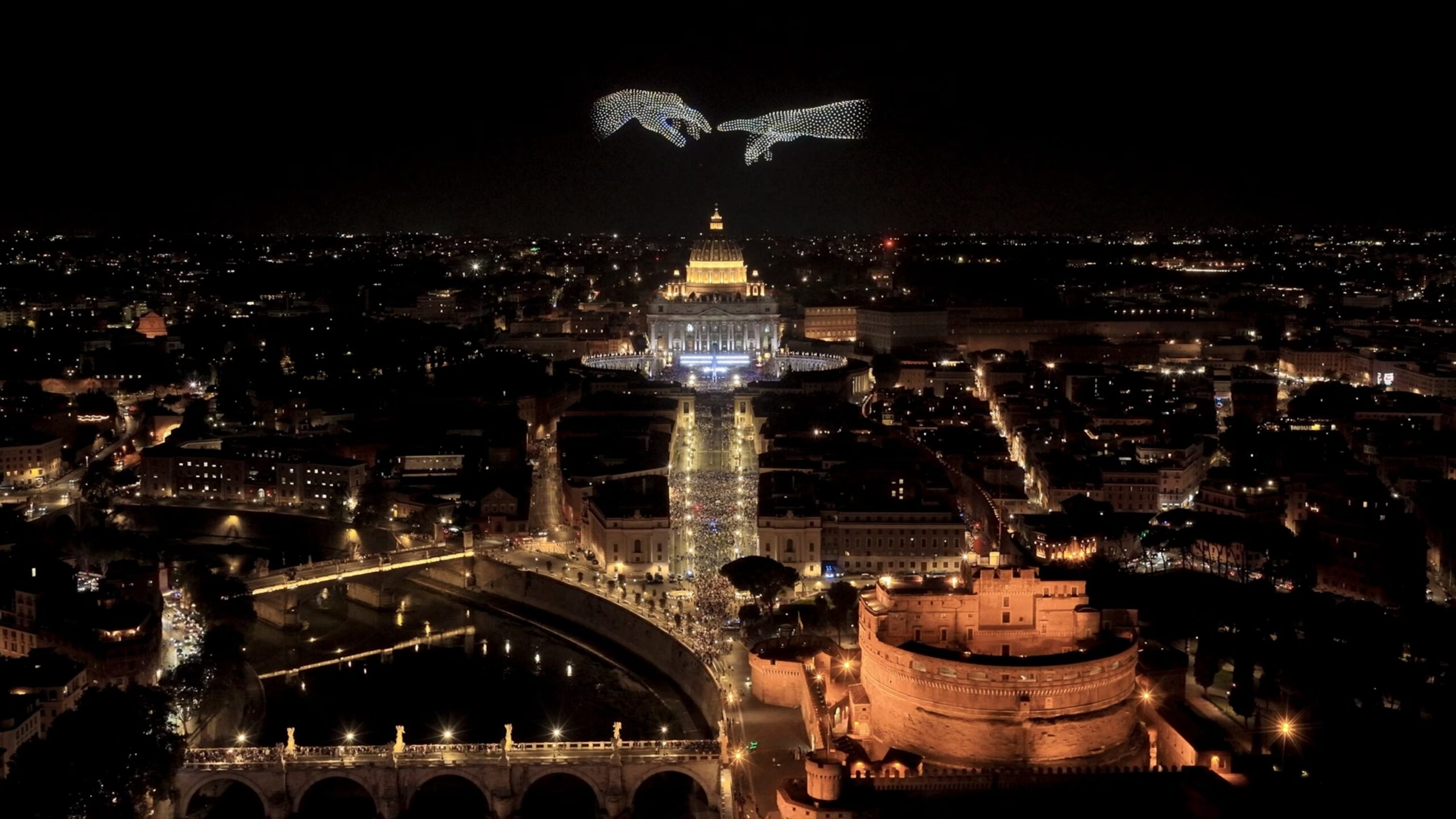 عرض الطائرات المسيّرة في الفاتيكان