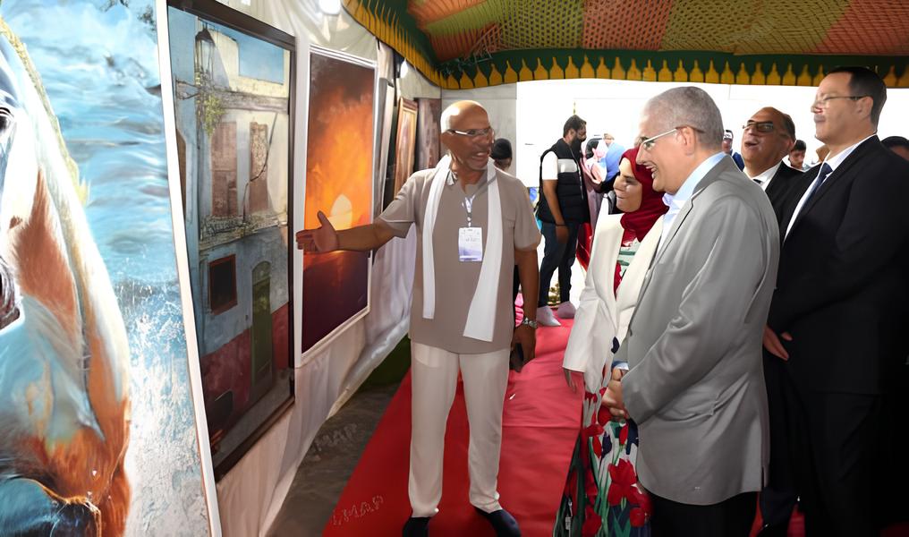 انطلاق الدورة الخامسة للمهرجان الدولي للفن التشكيلي بتطوان