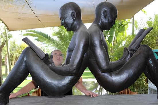 التشكيلي والروائي المغربي ماحي بينبين