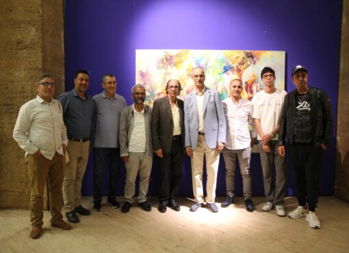 معرض الزمن المنفلت للفنان محمد المنصوري الإدريسي