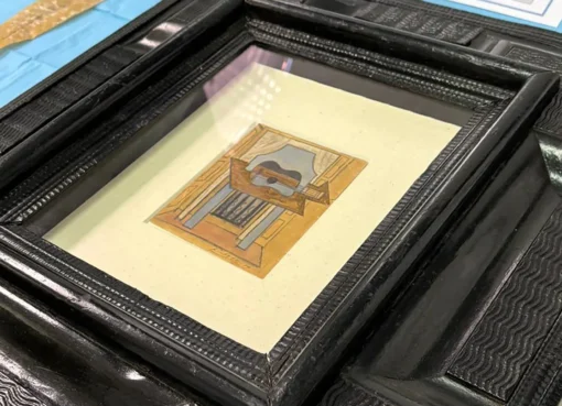 استعادة لوحة لبيكاسو