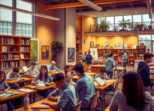 المدرسة والمركز الثقافي