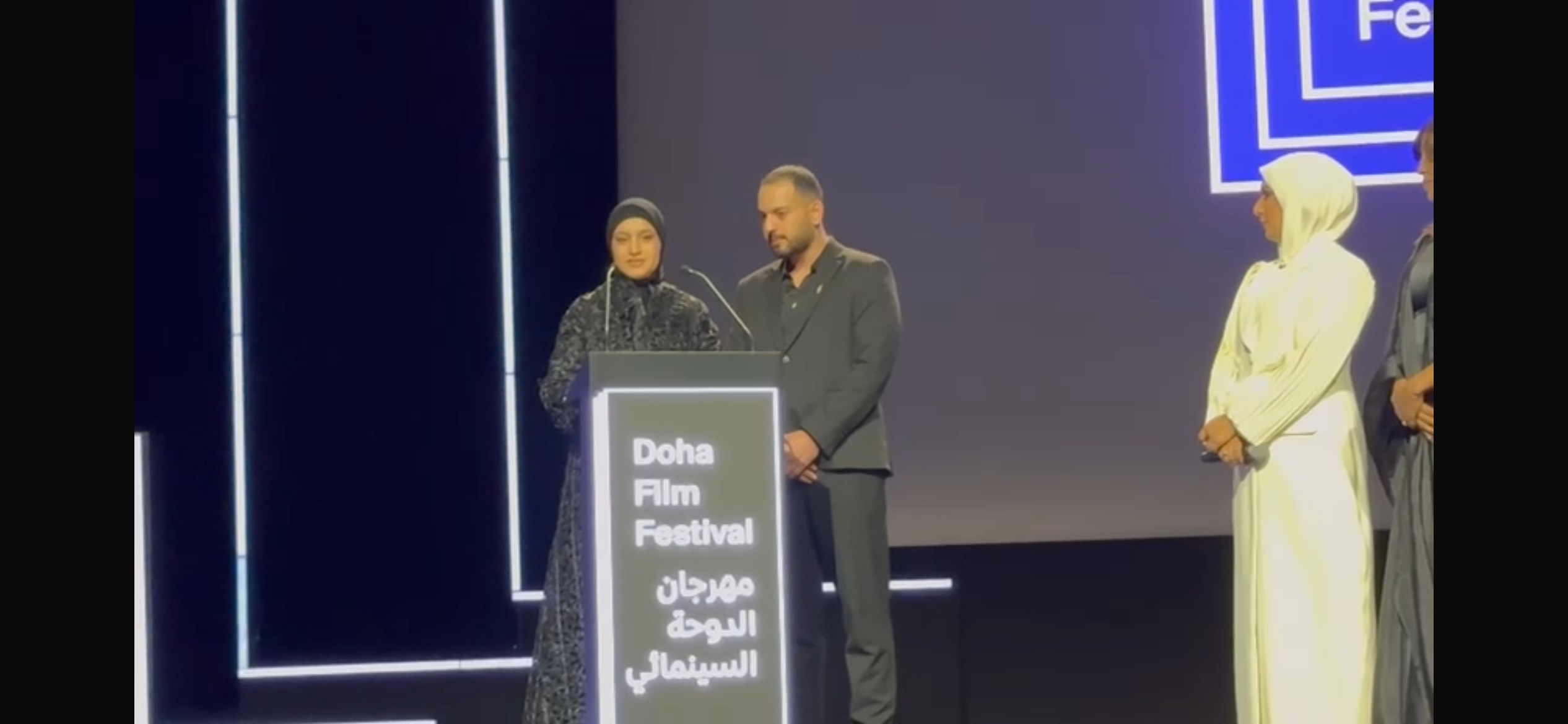 استقبال كبير لفيلم «صوت هند رجب» في افتتاح مهرجان الدوحة السينمائي