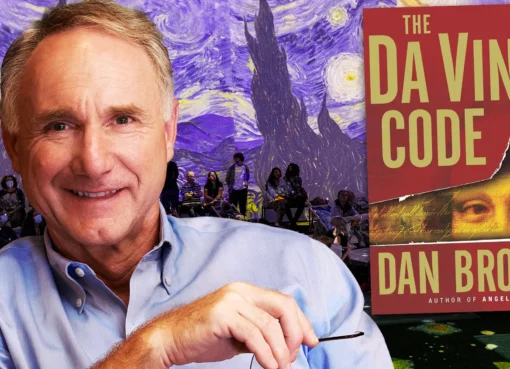 تكريم دان براون في فرنسا