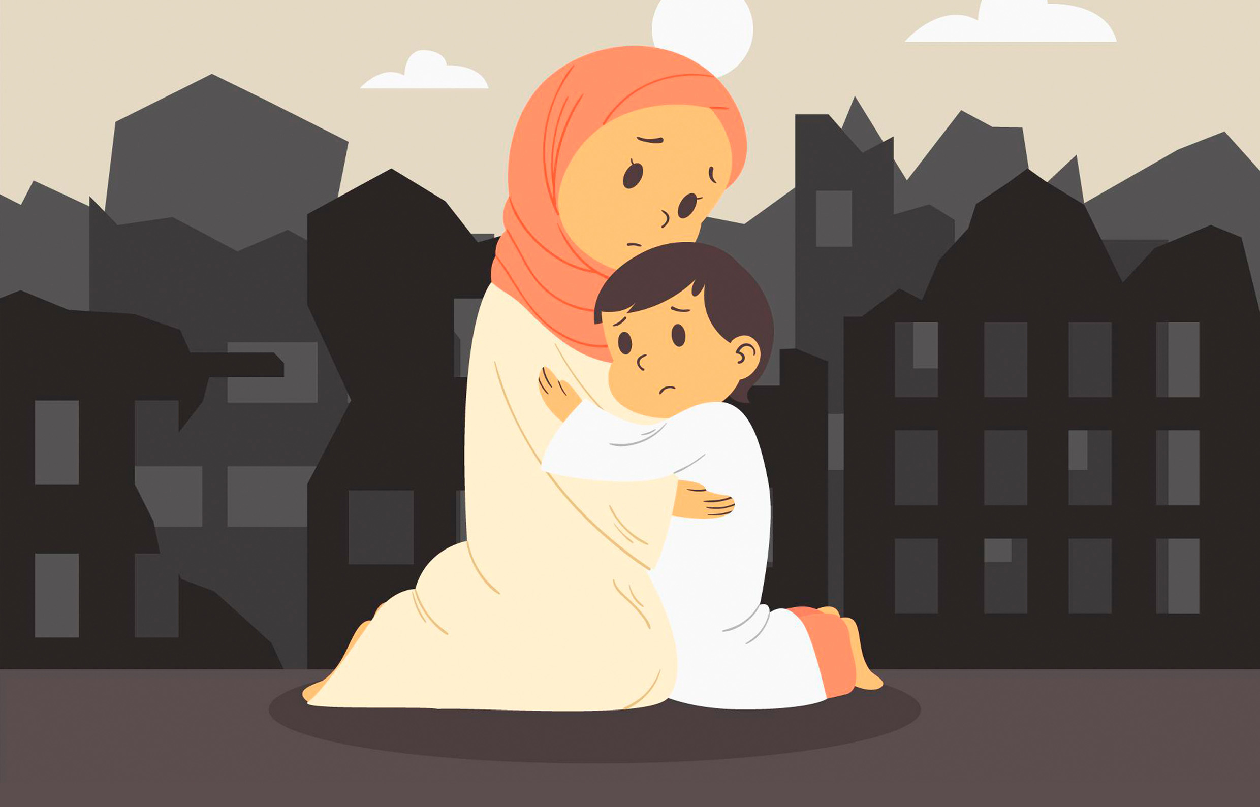 معاناة-الأطفال-في-الحروب