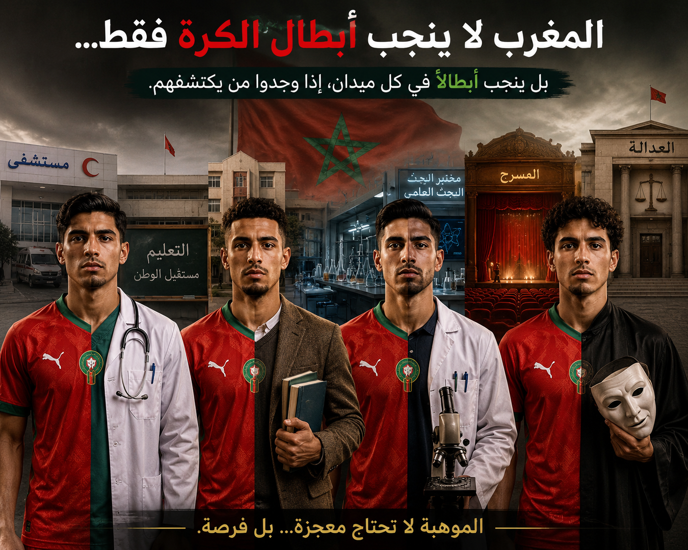 الاستثمار في الإنسان بالمغرب.. هل يتحول نجاح الرياضة إلى نموذج لنهضة شاملة؟