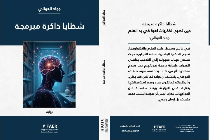 رواية "شظايا ذاكرة مبرمجة".