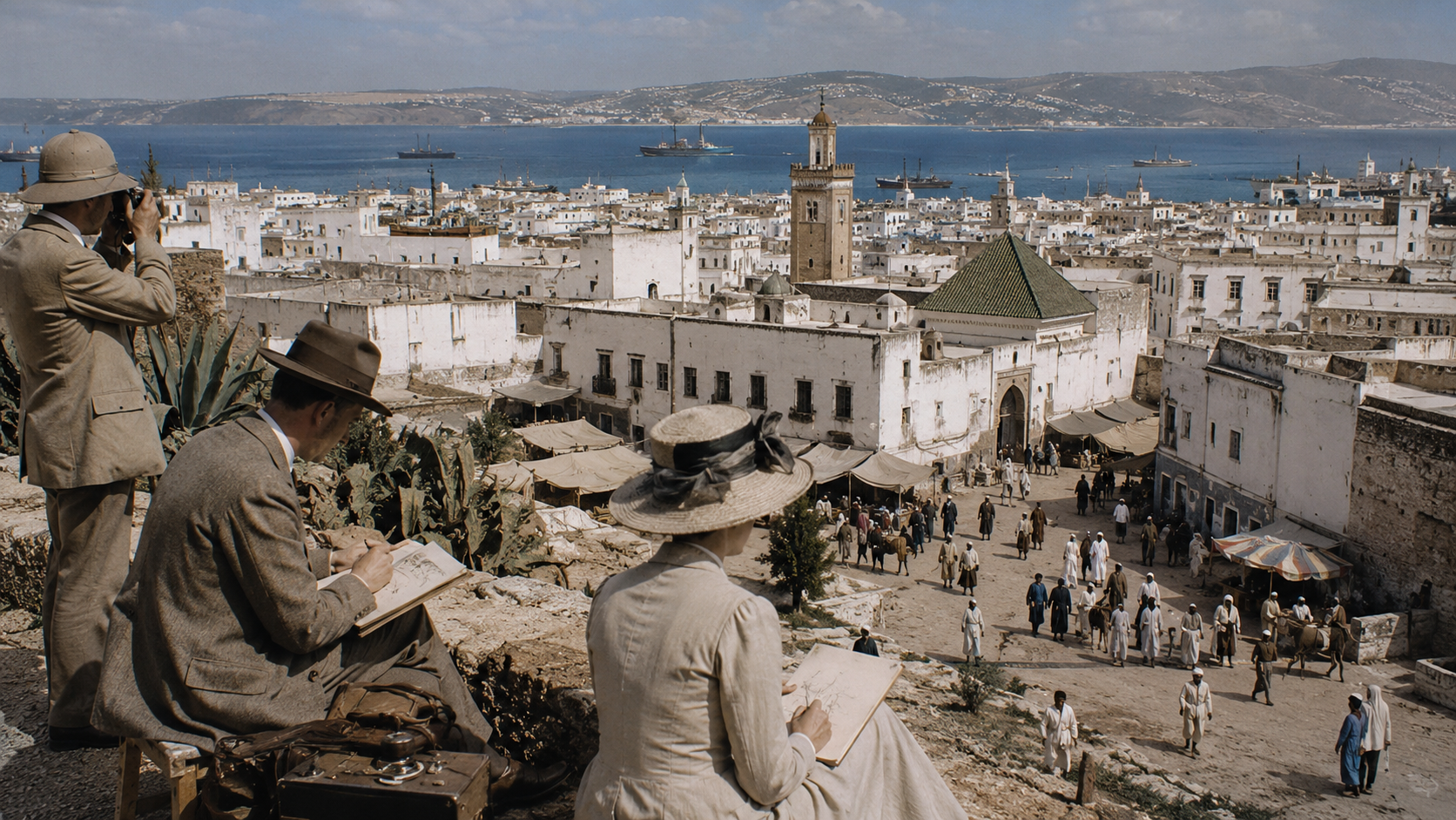 طنجة في المخيال الجماعي الأوروبي خلال الحقبة الاستعمارية